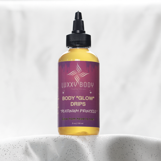 " Platinum Princess" Body Glow Drip