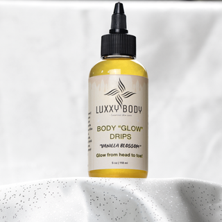 Vanilla Blossom Body Glow Drip Luxxy Body